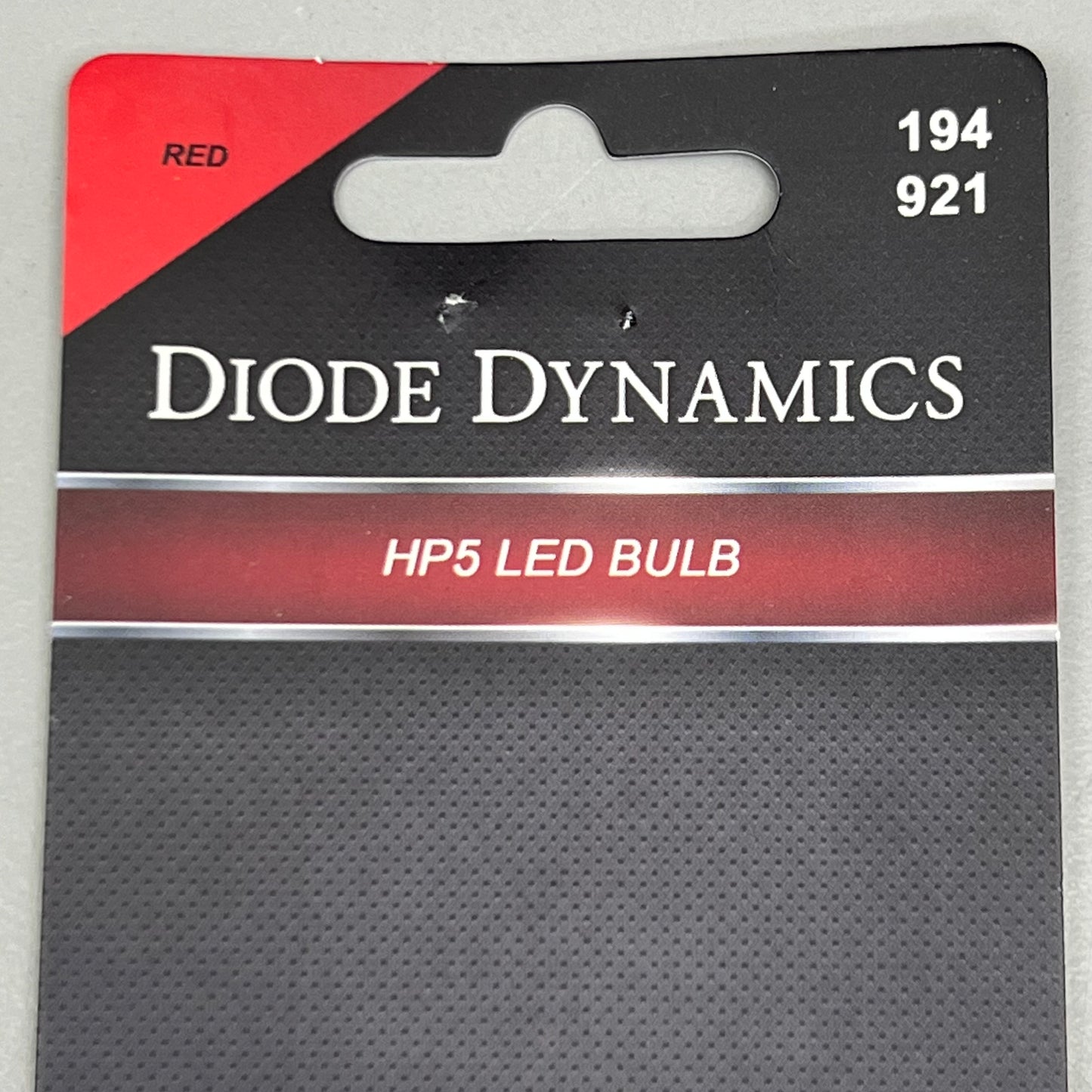 Diode Dynamics (6 PACK) 194 LED Bulb HP5 LED Red Single DD0030S