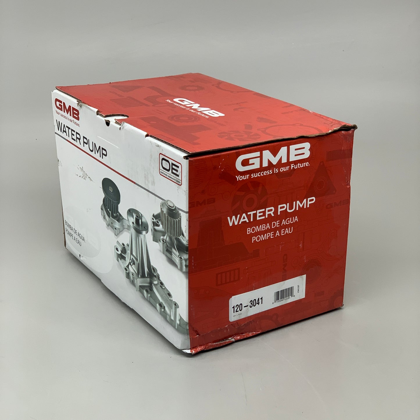 GMB Engine Water Pump for Dodge/Jeep Vehicles 197197 120-3041