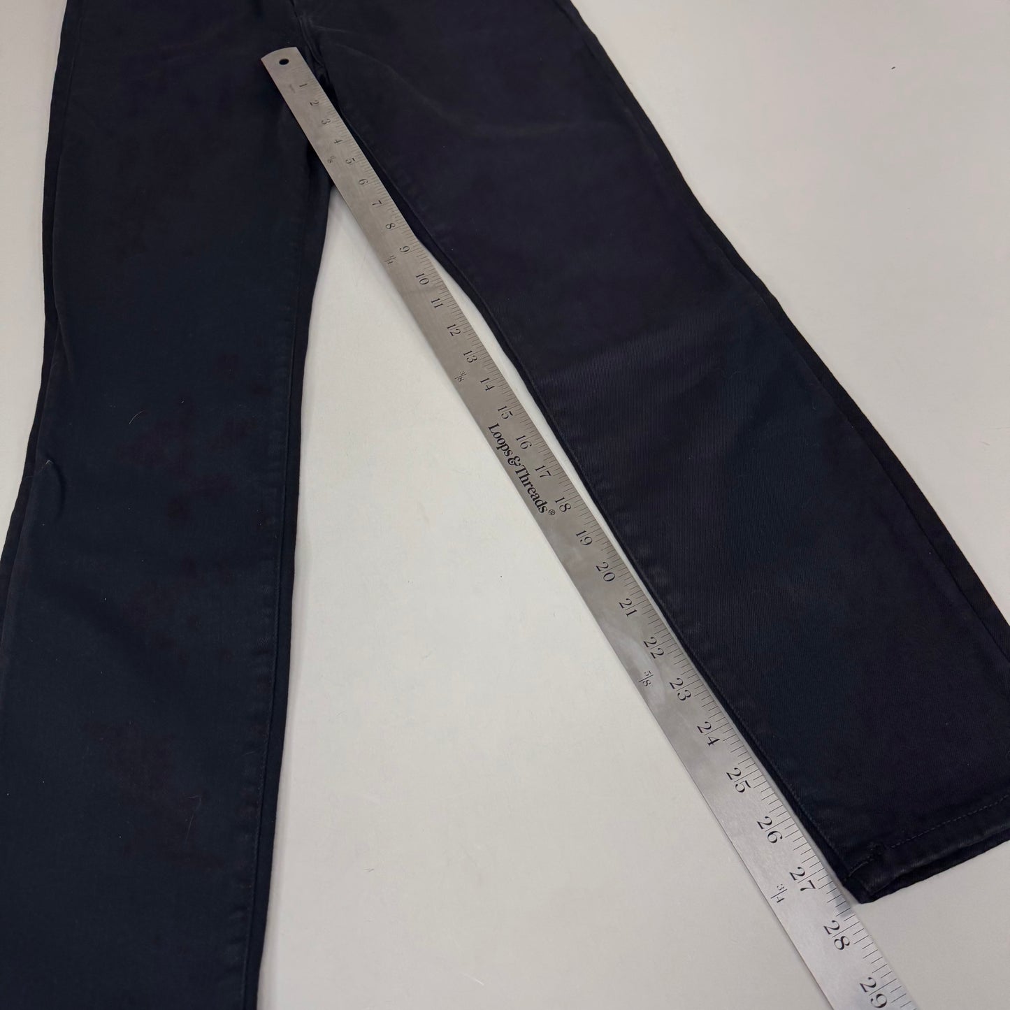 GOOD AMERICAN Always Fits Good Legs Skinny Women's Sz 6/12B Black165 GLAF478AT