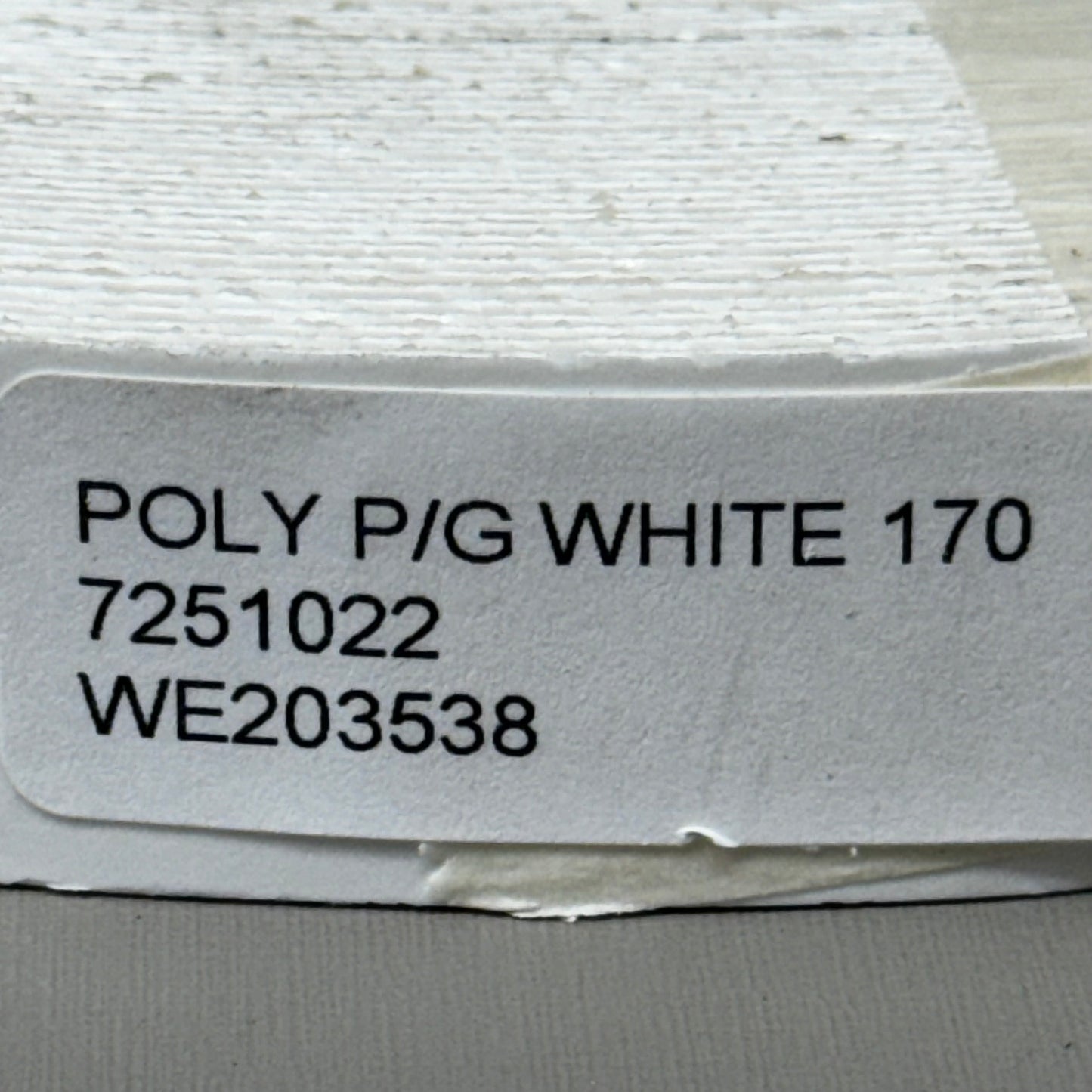 EDGEMATE PreGlued Polyester Edgebanding 13/16"X250' Roll White 7251022 New Othe-A