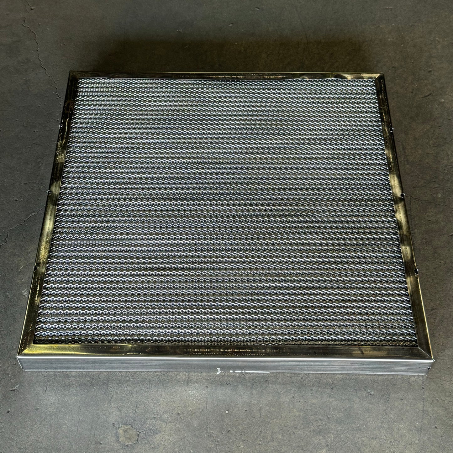 Industrial Metal Mesh Air Filter 23”x23”x2”Wl