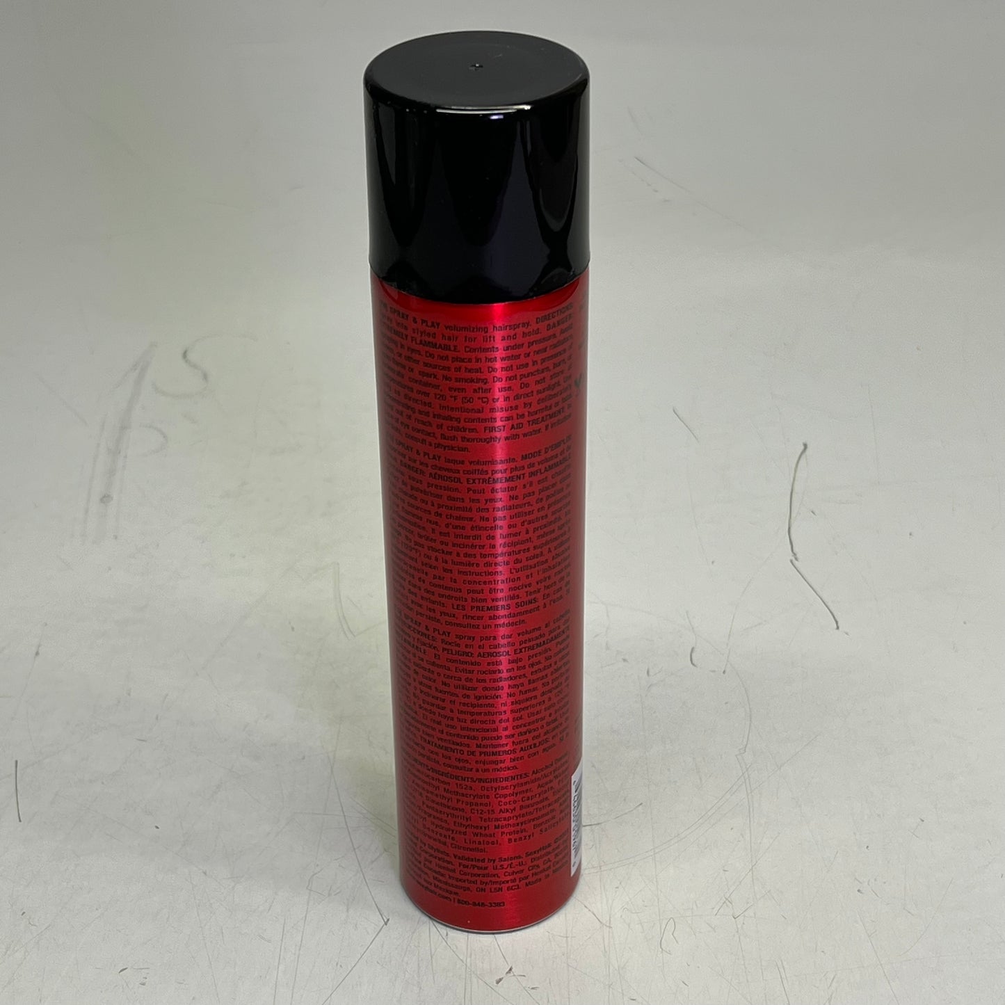 SEXY HAIR (3 PACK) Play & Spray Volumizing Hair Spray Medium Hold 10.0 oz