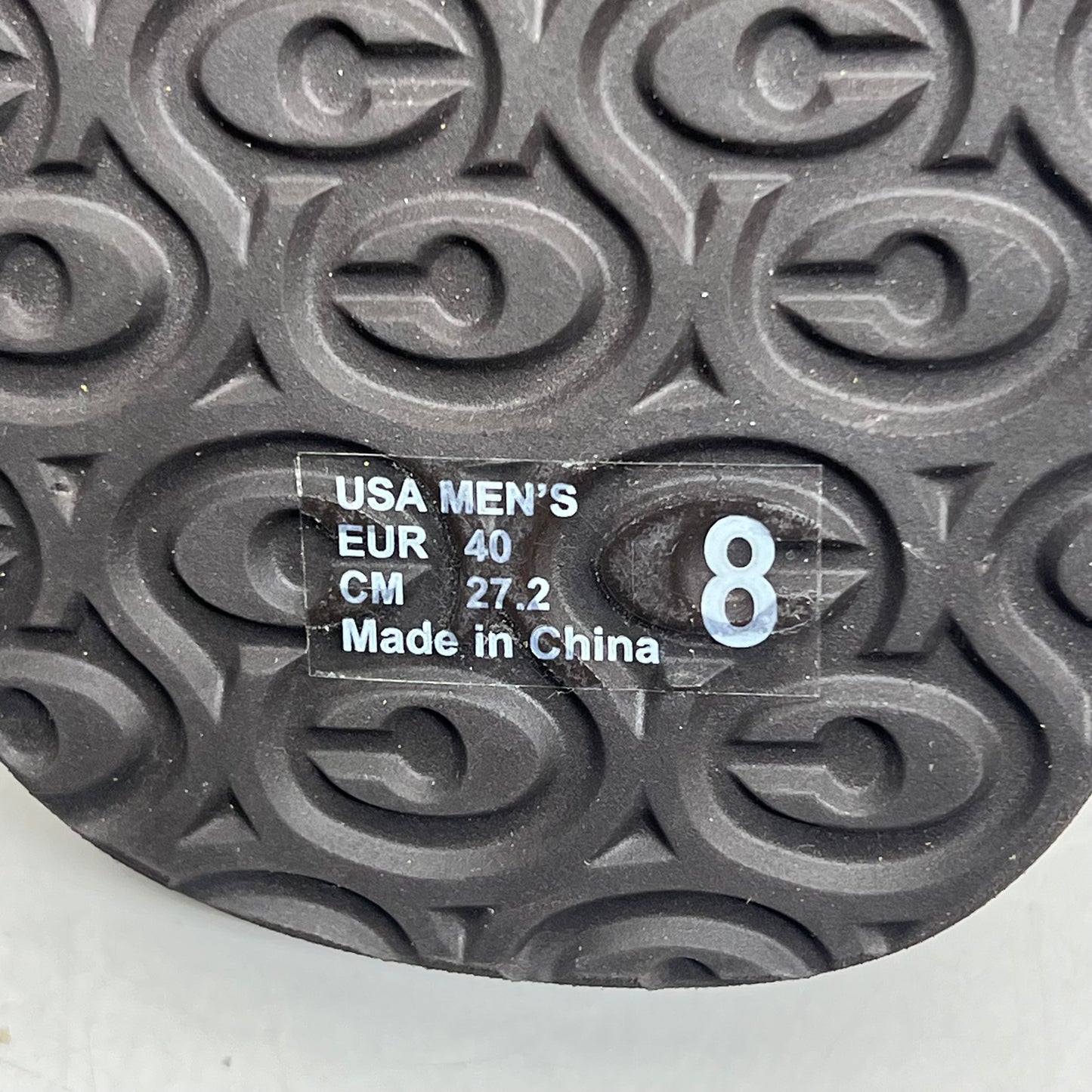 COBIAN Floater Sandals Synthetic Strap Men's Sz 8, EU 40 Mocha FLT18-203-8