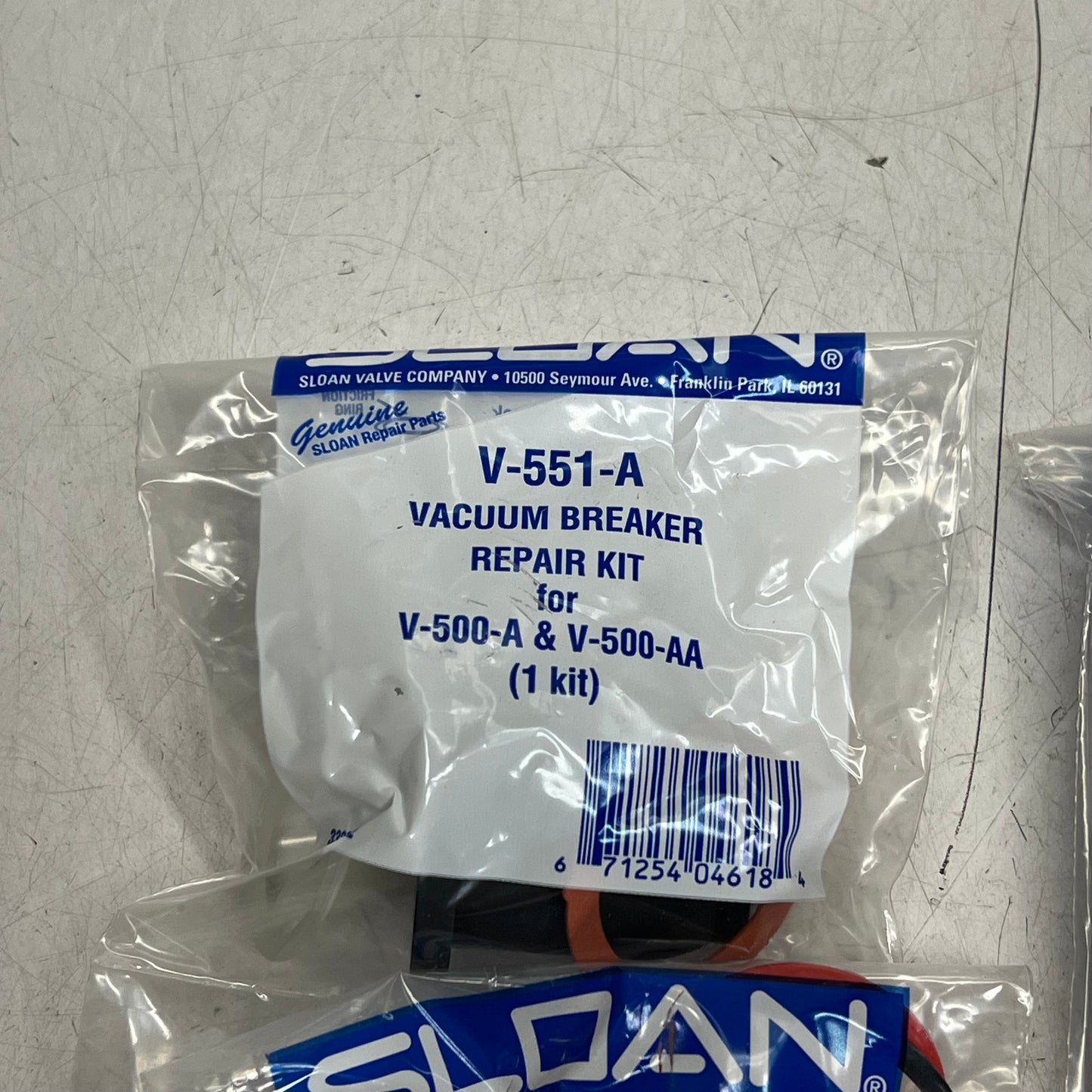 ZA@ SLOAN Exposed Manual Water Closet Flushometer 1.28 GPF Chrome Plate 111-1.28 ( As-Is) May Get One w/ More Dirt