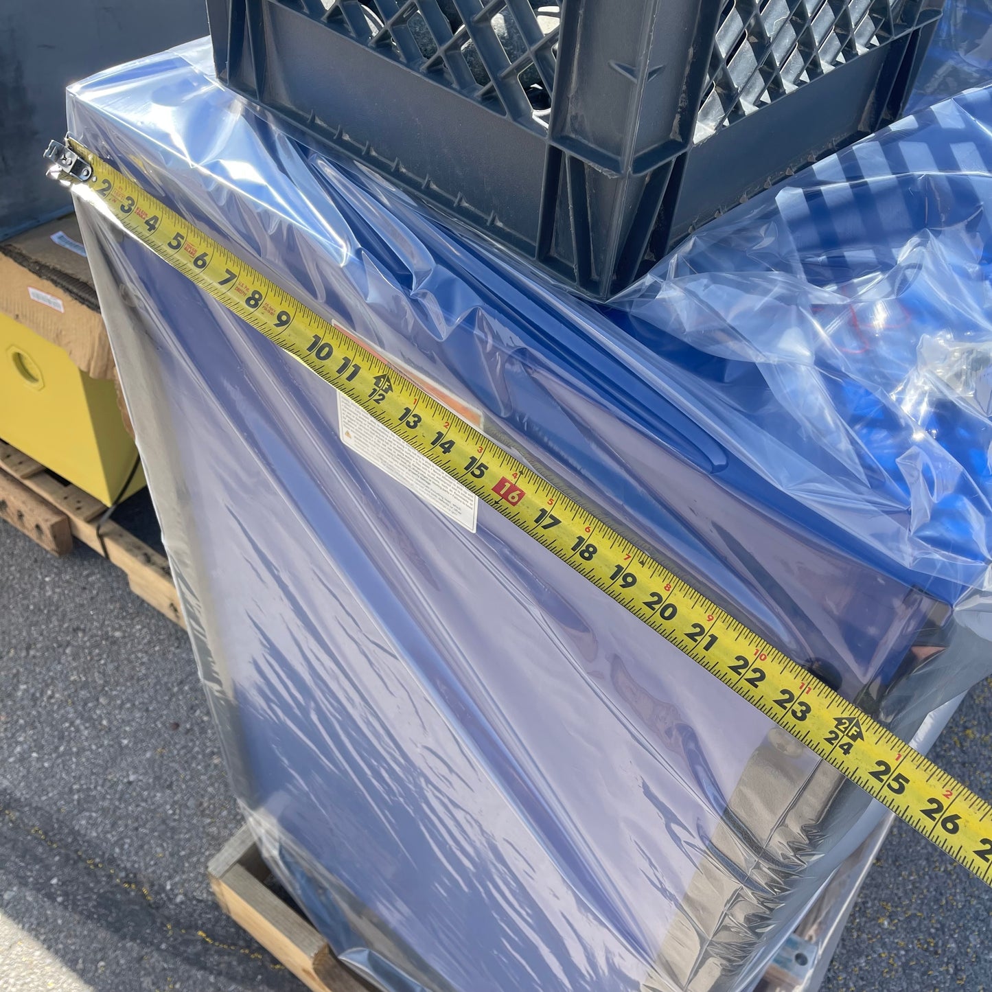 MAC TOOLS Vertical Power 7 Drawer Drop Top Cart 49” Blue UC4925VPD-BL