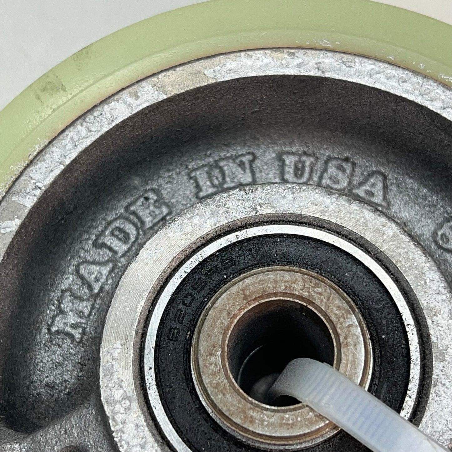 ACCESS CASTERS Polyurethane Cast Iron Drive Wheel 6"Dia 3" Tread IH06030T6-08