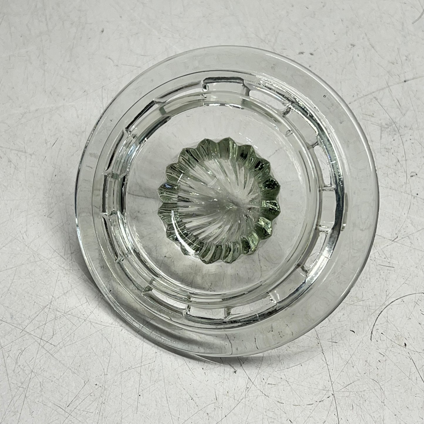 CREATIVE CO OP  Piece Clear Pressed Glass Juicer  16oz Clear DA4002