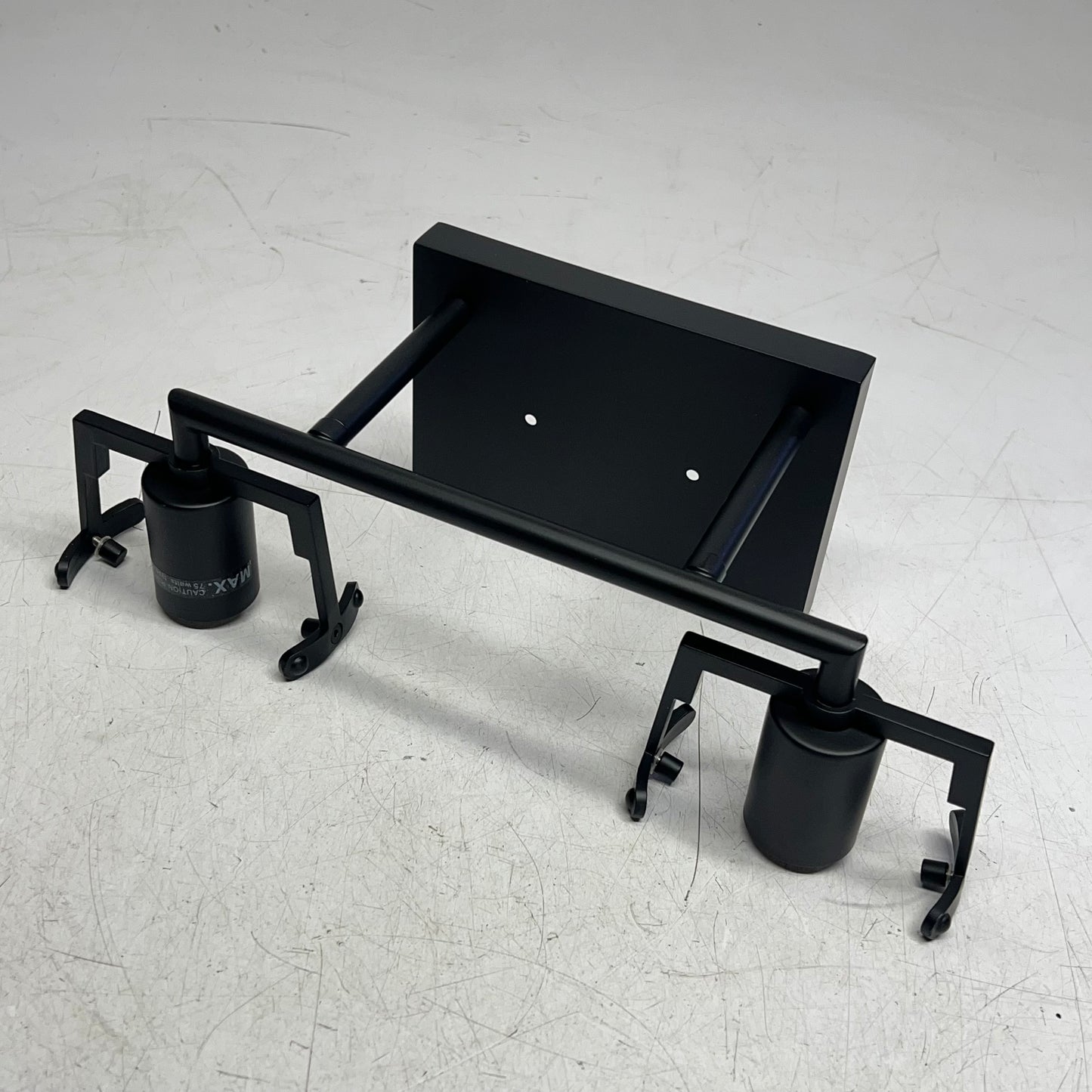VISUAL COMFORT Crofton 2-light Vanity By Drew & Jonathan Matte Black DJV1032MBK