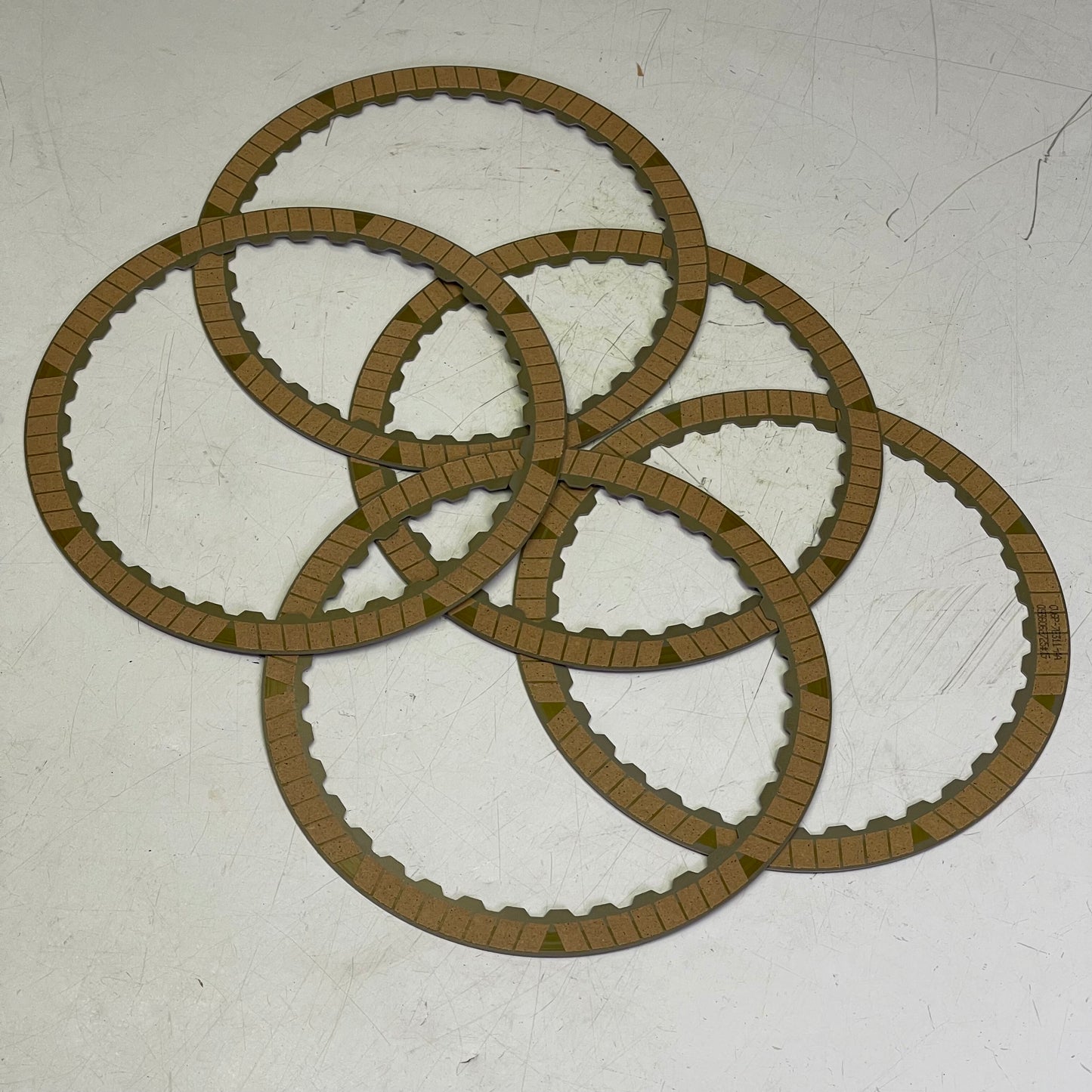 FORD (5 PACK) Genuine Transmission Clutch Friction Plate 8.5” Dia CV6Z-7B164-B