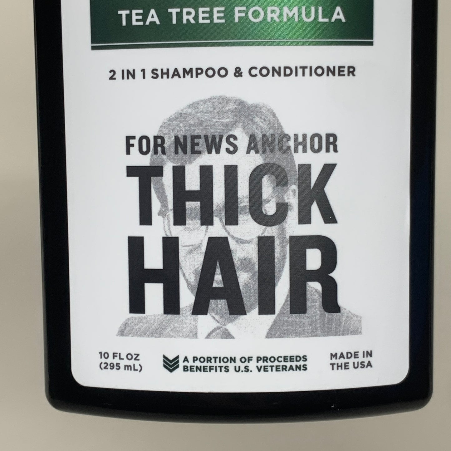 DUKE CANNON (3 PACK) News Anchor 2-in-1 Hair Wash Tea Tree 10 Fl oz