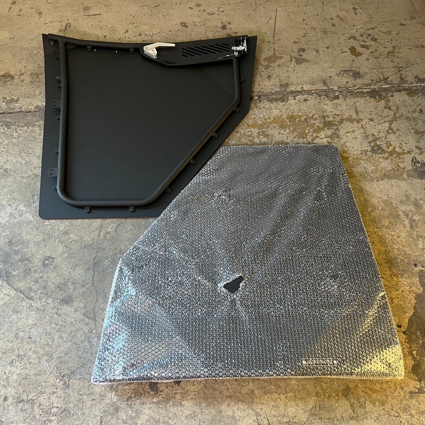 SUPERATV Polaris Ranger 1000 Aluminum Doors, Black DOOR-P-RAN1K-003-00 A09