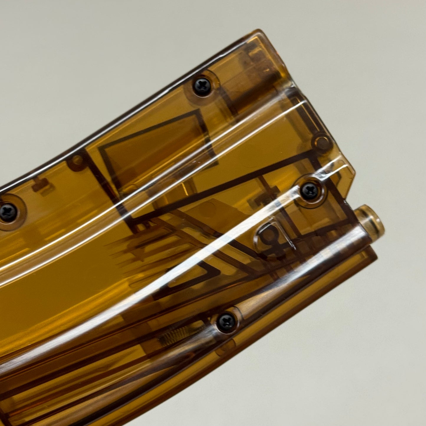 G & G ARMANMENT BB Loader Magazine Style 420 Rounds Transparent Brown G-08-100-1