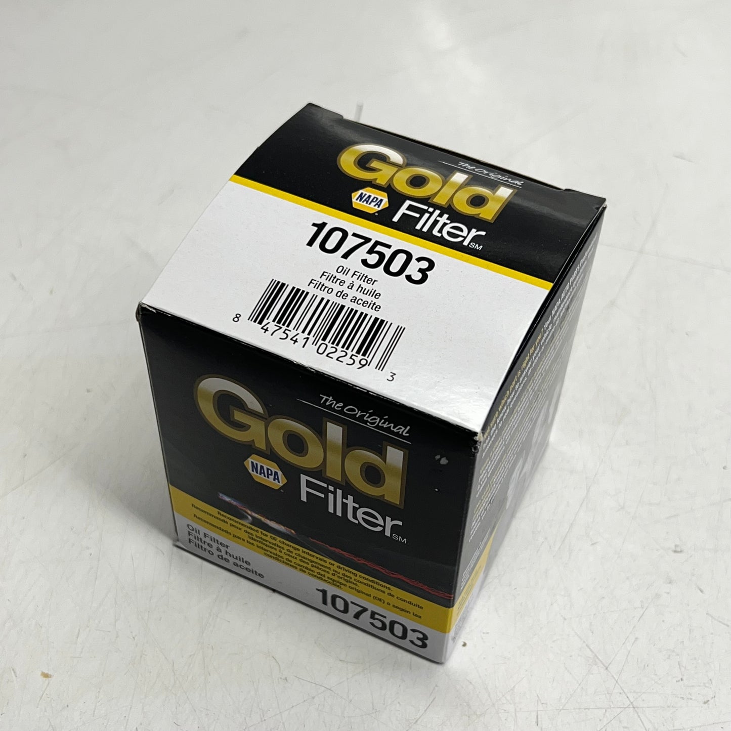 NAPA Gold Filter Oil Filter for Audi, Volkswagen & Seat 3/4 in-16 Thread 107503