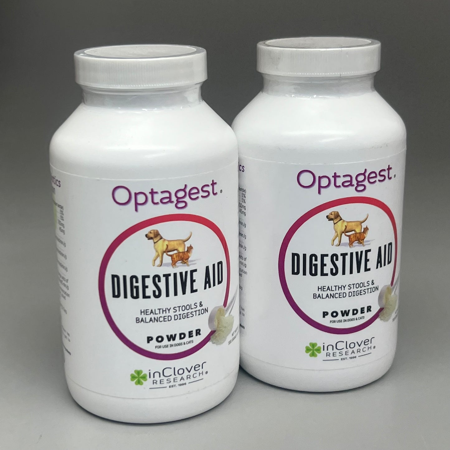 OPTAGEST (2 PACK) Digestive Aid Healthy&Balanced Digestion Dog Supplement 10.5oz