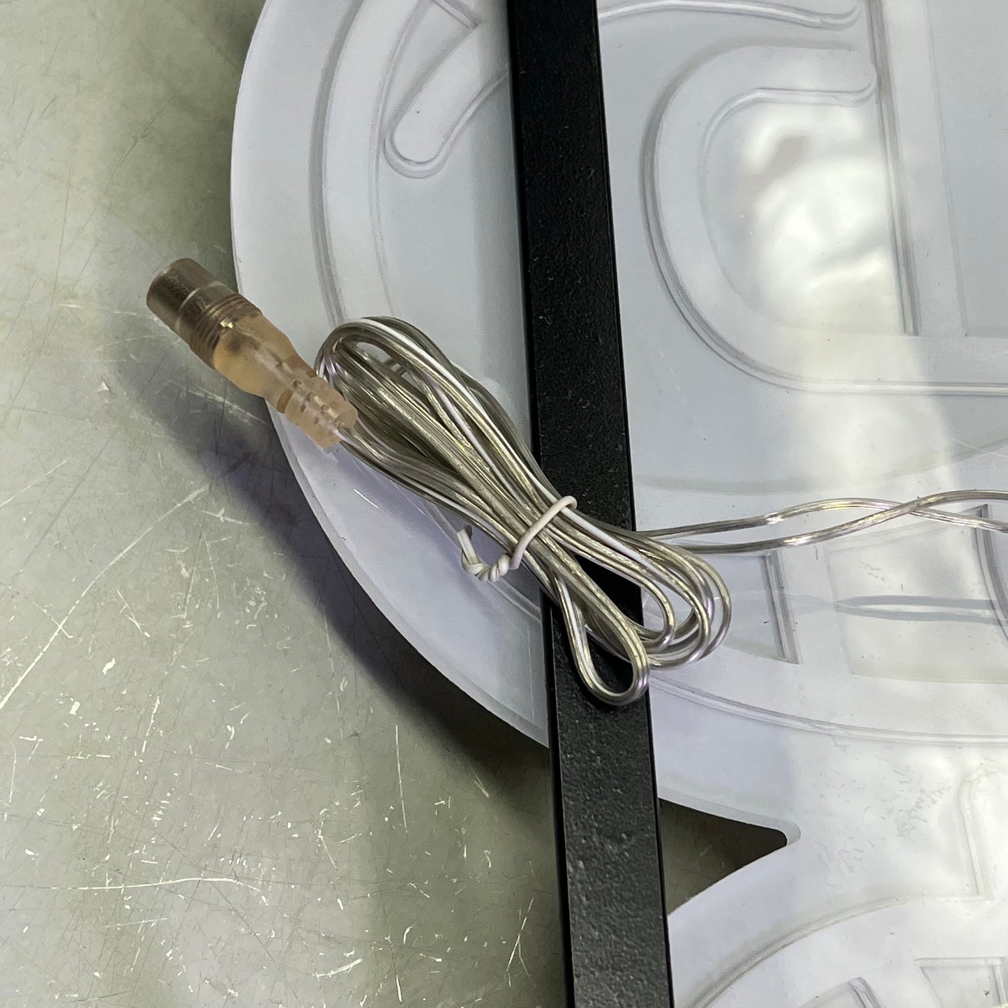 ZA@ VILLION LED Neon Light Sword W/ Wrap Around Snake 35"x20"