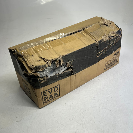 ZA@ EVO PAK (1000 PACK) Fork Plastic Utensils  Black C301B (As-Is)