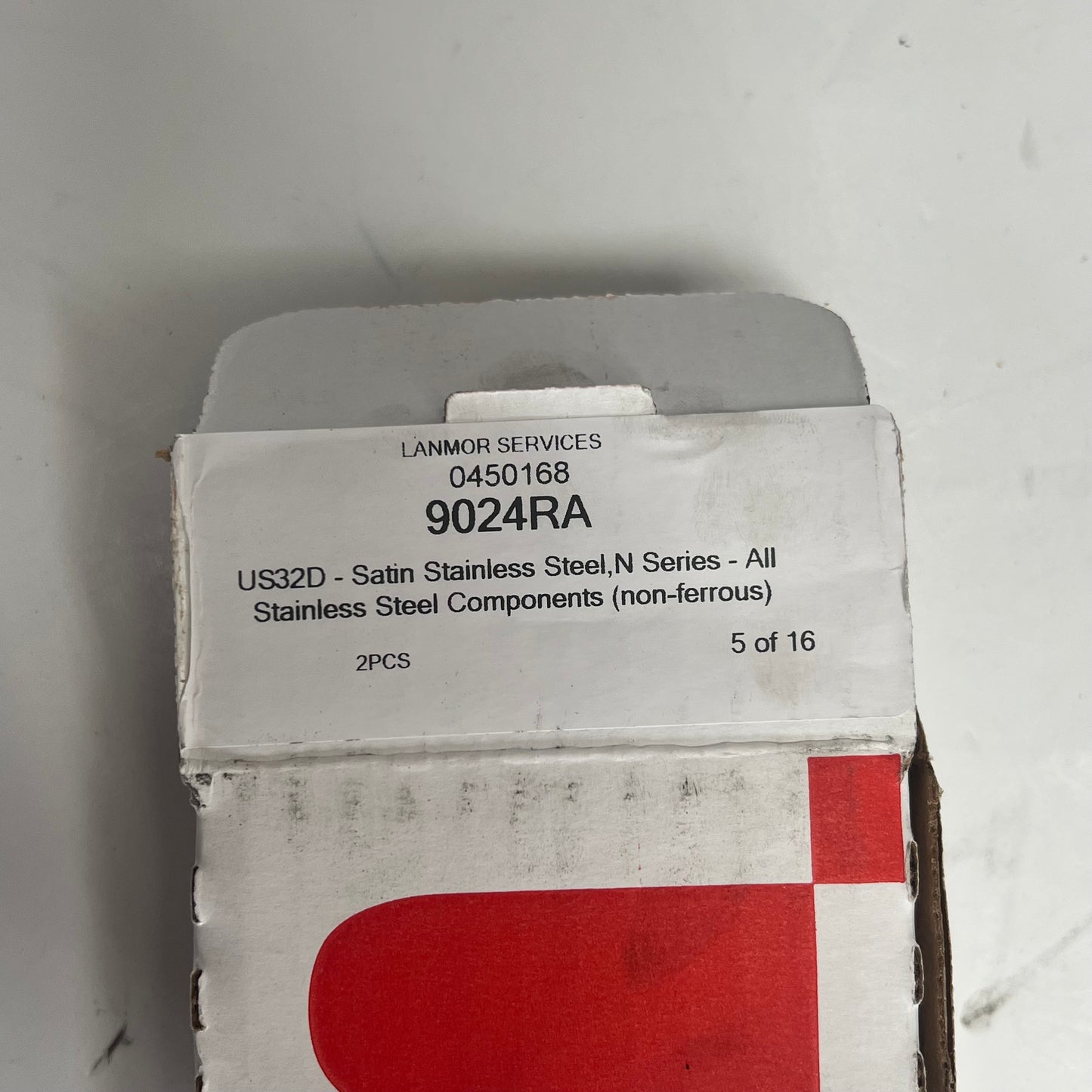 ARCHITECTURAL BUILDERS (2 PACK) Abh Surface Mount Overhead Stop Sat|in SS 9024RA