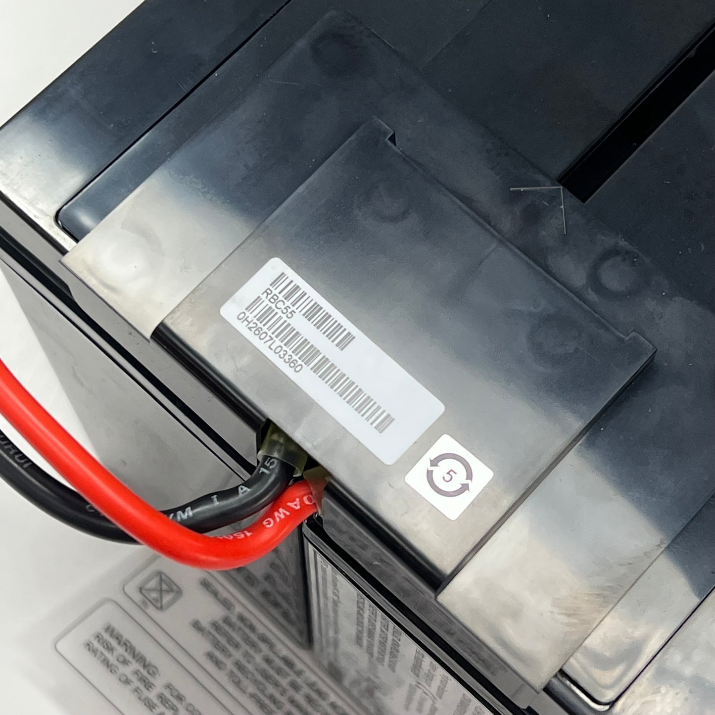 SHNEIDER ELECTRIC Apc 4-cell Backup Battery Pack Rev.1 Black 885-4514