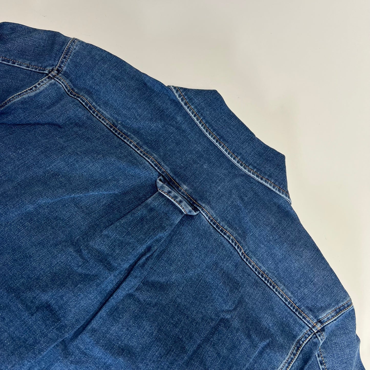 JAG Jag Shaylie Denim Jacket Women's Sz L Harbor Blue J8310SAP326