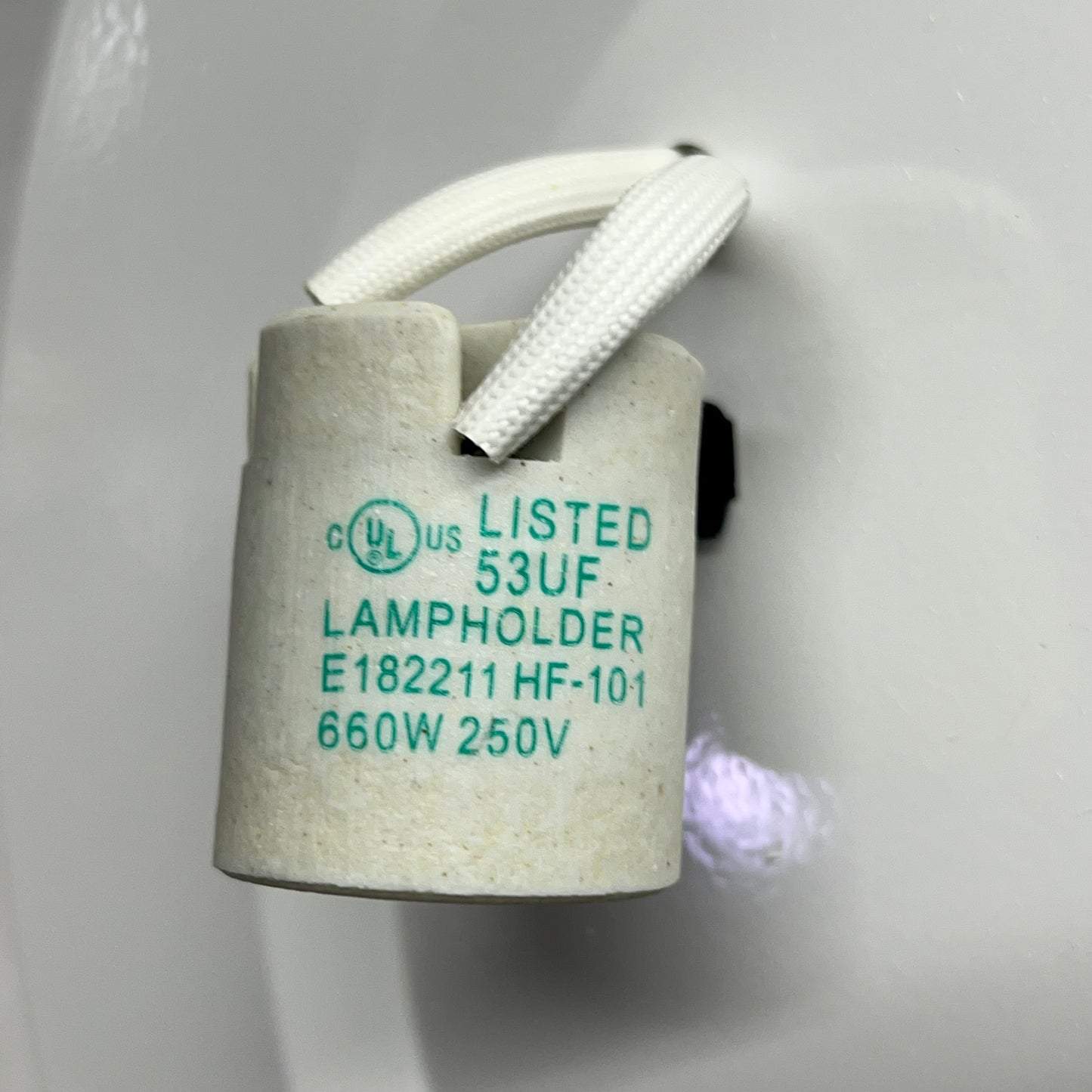 GENERATION LIGHTING 3-light Flush Mount Ceiling Light Frost White 7543503EN3-962