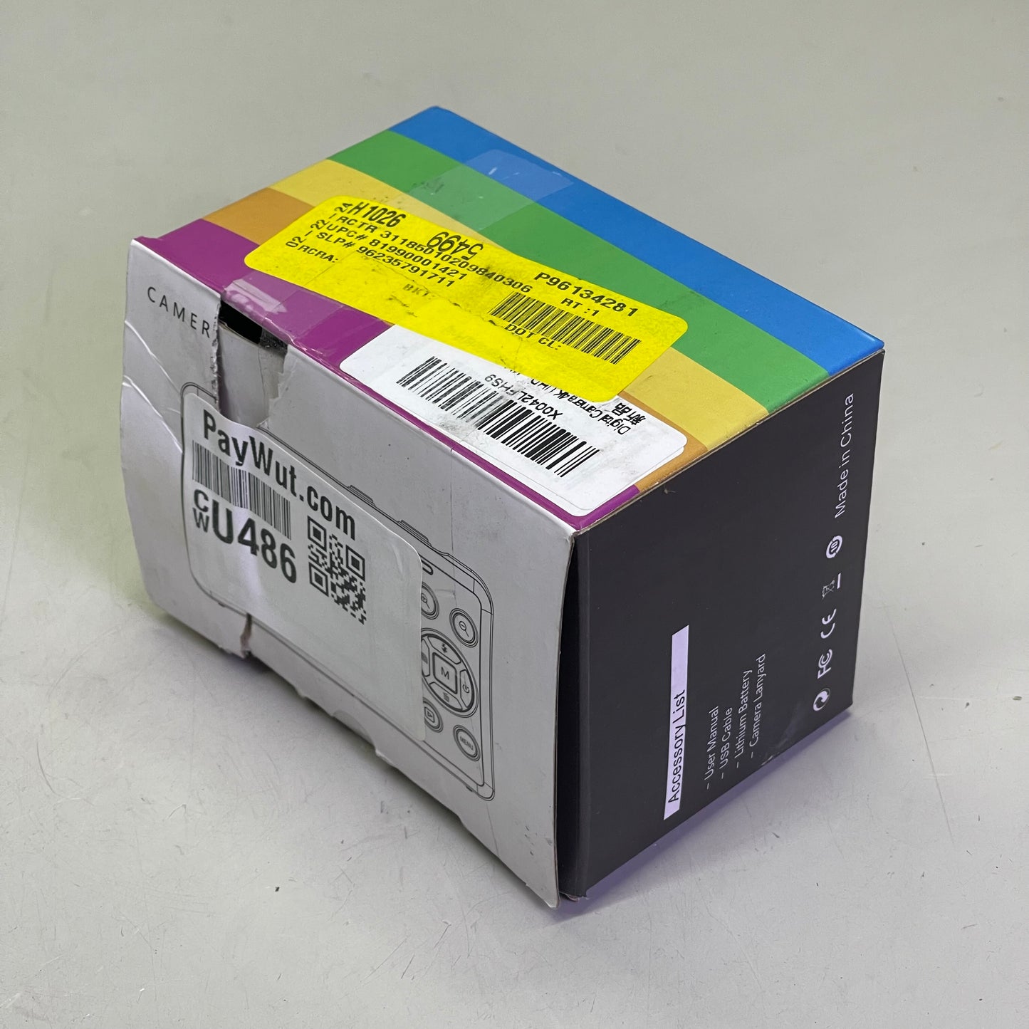 4K Ultra-HD Digital Camera 16x Zoom, 44 Mega Pixels, 7.36mm Pink