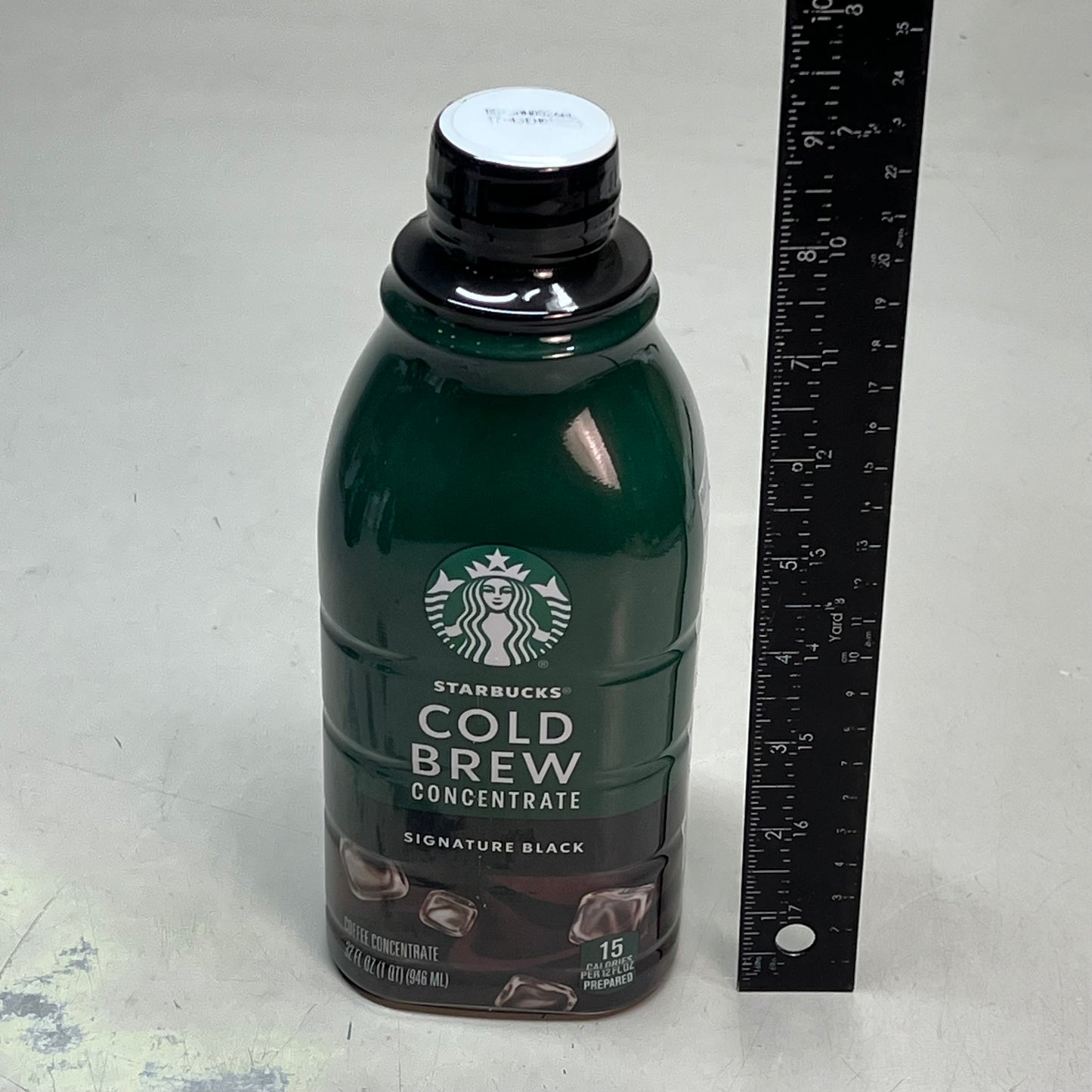 STARBUCKS (6 PACK) Cold Brew Concentrate Signature Black 32 fl oz BB 01/26