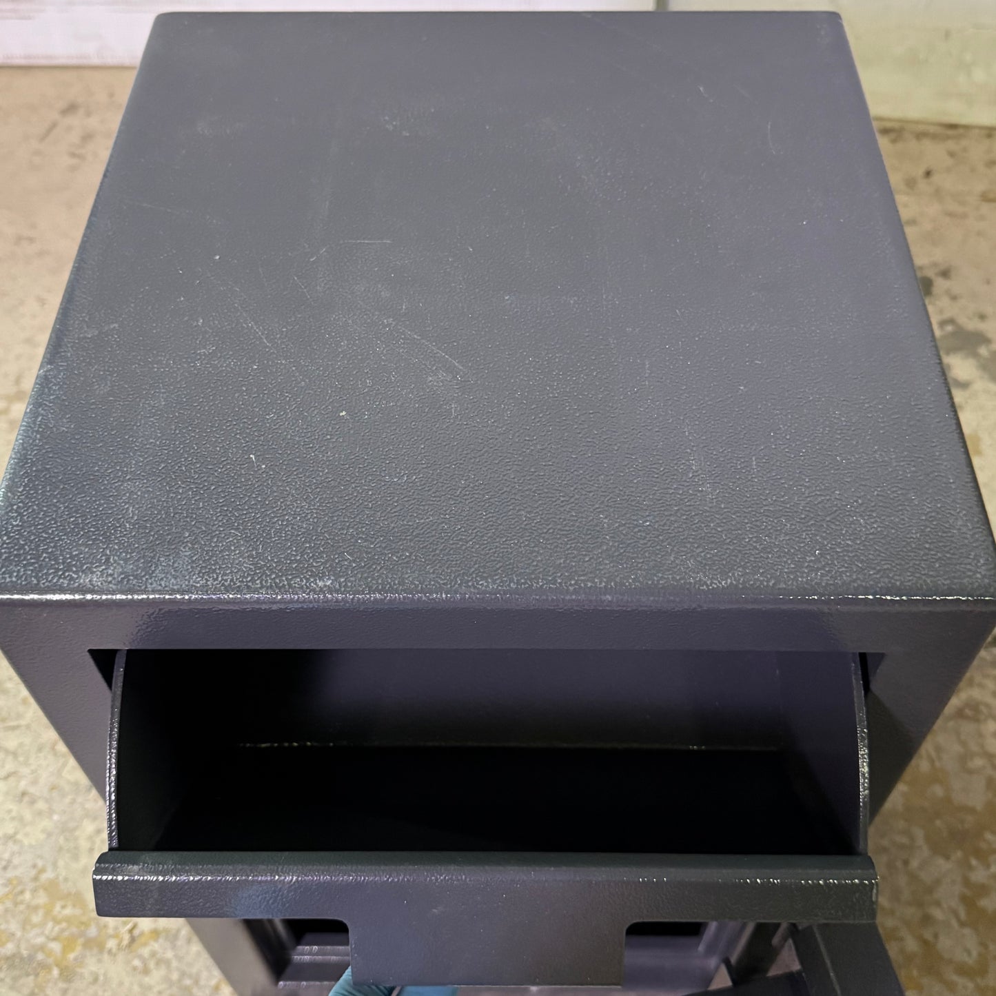 SENTRYSAFE Depository Safe Box 0.9 Cu. Ft. 14" x 14" x 20"H Dark Grey DH-074E