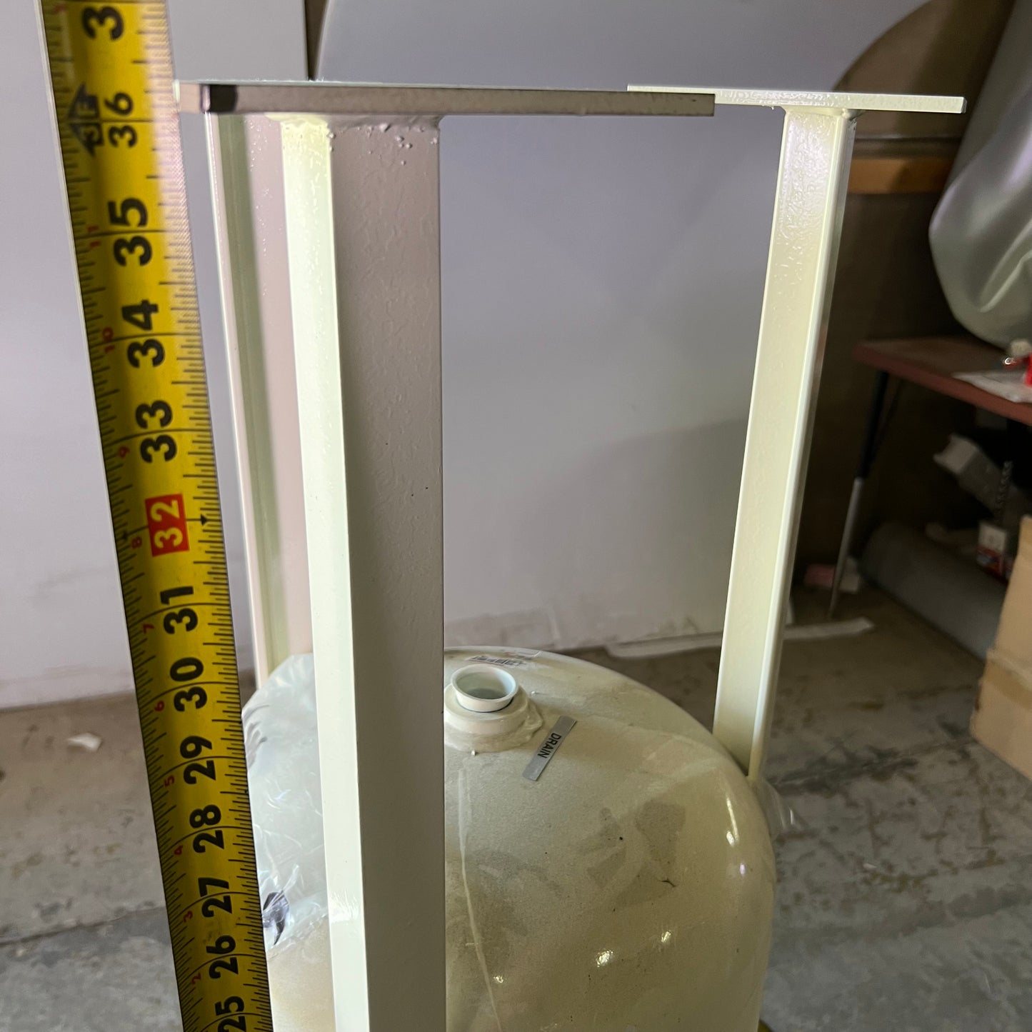 GARDNER DENVER Compressed Air Filter 250psi 3'H White XGME250