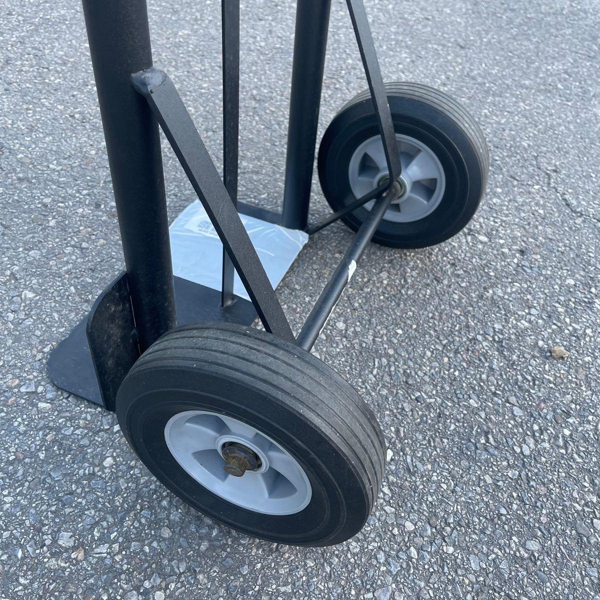 SAFCO Tuff-truck Steel Handtruck 14"x7" Toe Plate Black 4070 MADE IN USA
