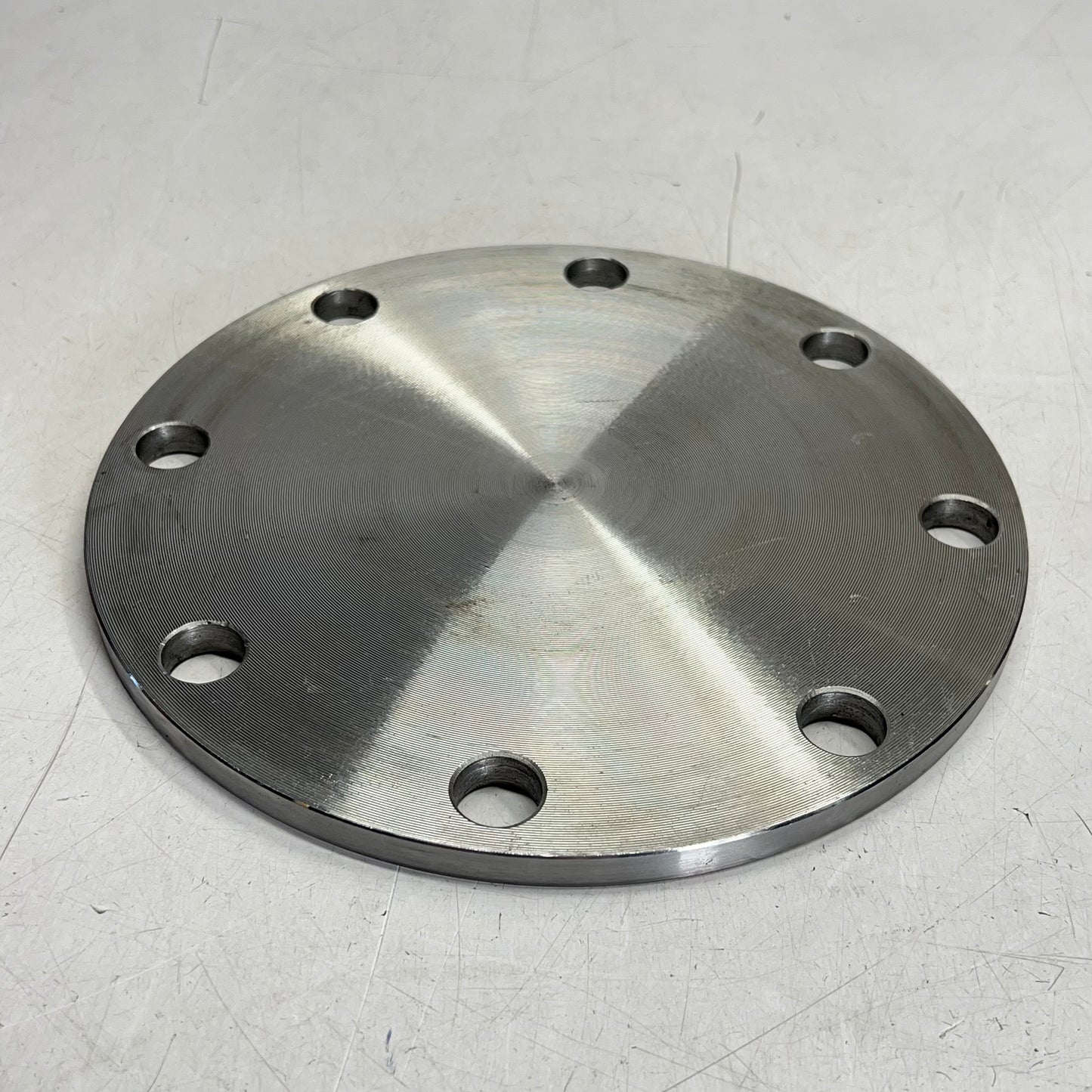 Blind Flange Carbon Steel  1/2" 6 Bolt Pattern IC FL 1/2-PL-B-6 CS 6351