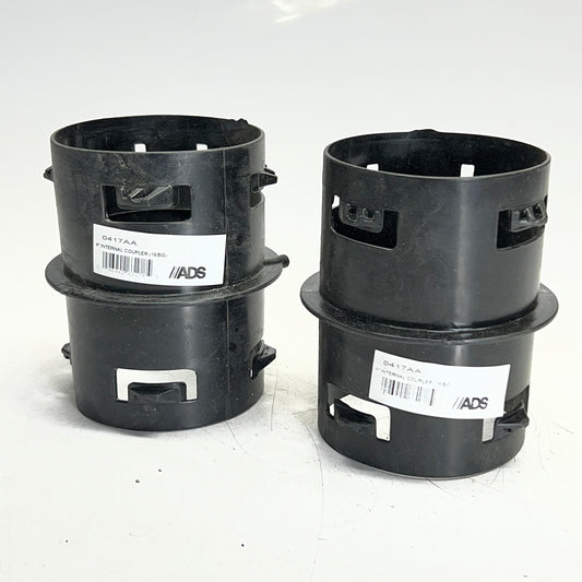 ADS (2 PACK) Internal Coupler 4" Black O417AA