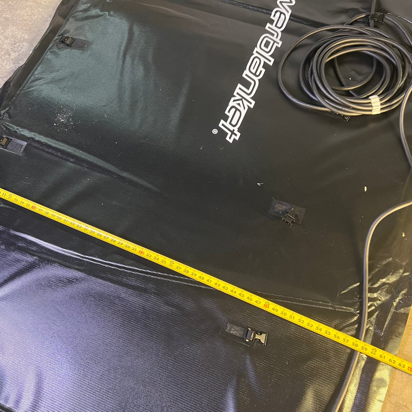 POWERBLANKET (2 PACK) Insulated Drum Heater Sz 62"W x 120"L Black CBGCW1KS-40FC (New Other, Distressed Box)