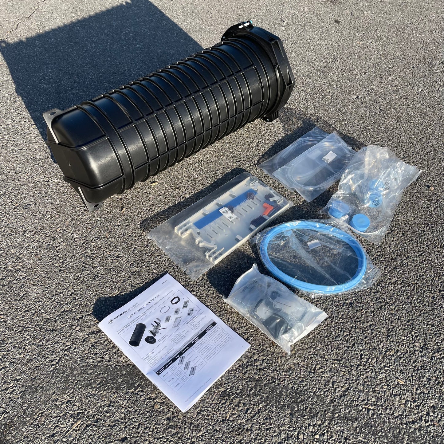 PLP Coyote Dome Enclosure 9.5” x 28” Black