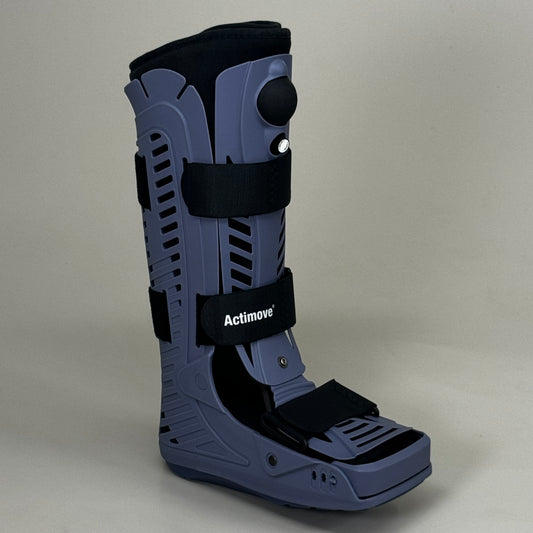 ACTIMOVE Walker Boot Right/Left Foot Sz Medium Blue/Grey 76276-07 EXP- 10/2026