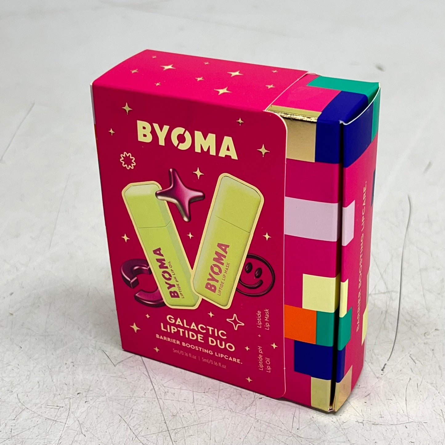 BYOMA (2 PIECE SET) Galactic Liptide Duo Barrier Boosting Lipcare 5ml BB 11/26