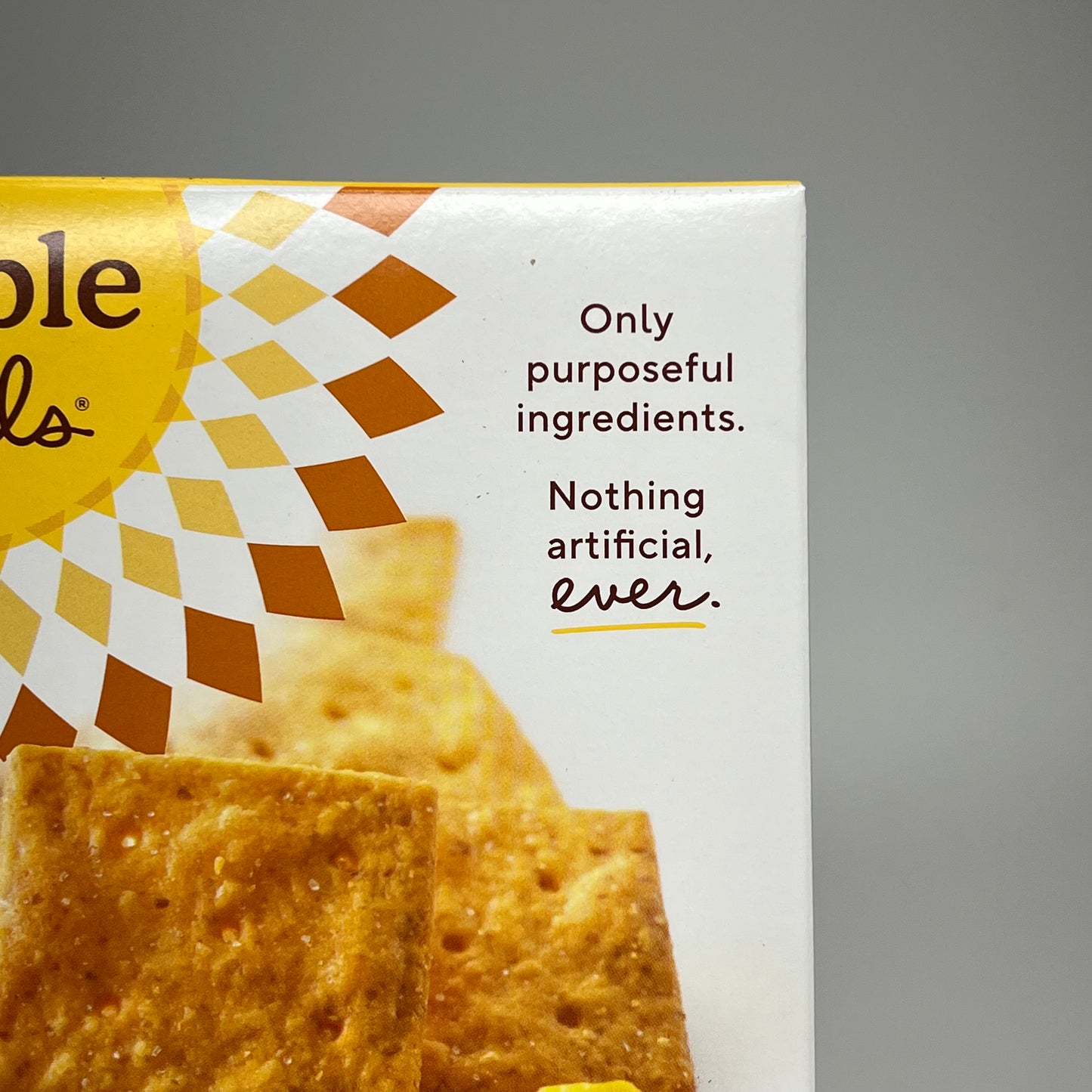 ZA@ SIMPLE MILLS (6 PACK) Farmhouse Cheddar Almond Flour Crackers BB 10/26