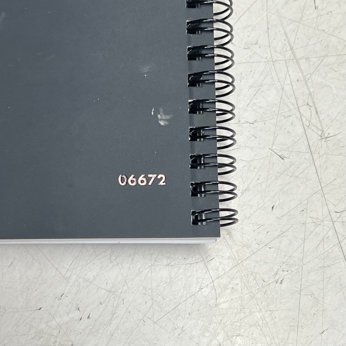 ZA@ MEAD (2 PACK, 80 SHEETS EACH) Wirebound Cambridge Notebook Ruled Pages Dark Grey 06672