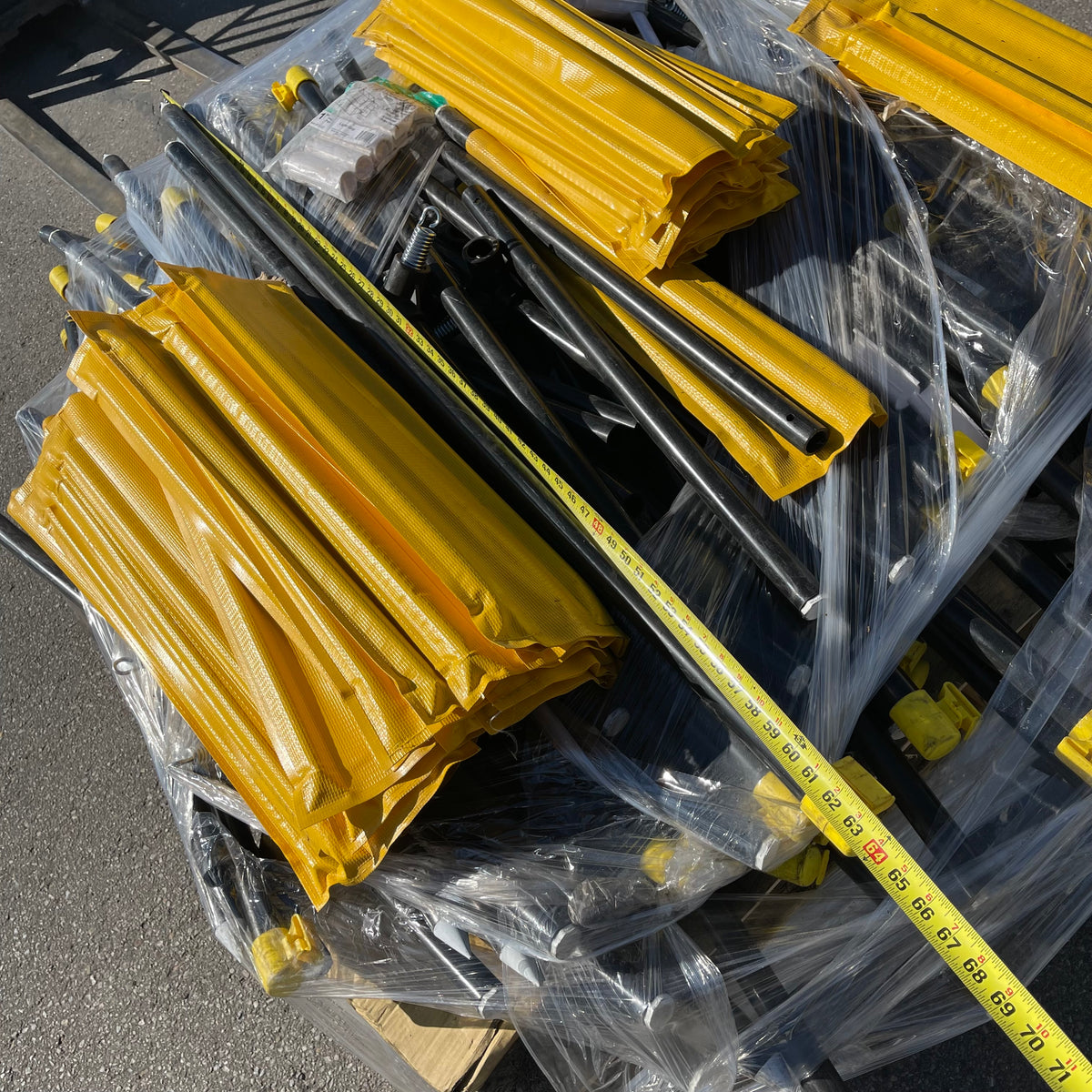 CIRCO(?) Carport/Greenhouse Parts Black & Yellow