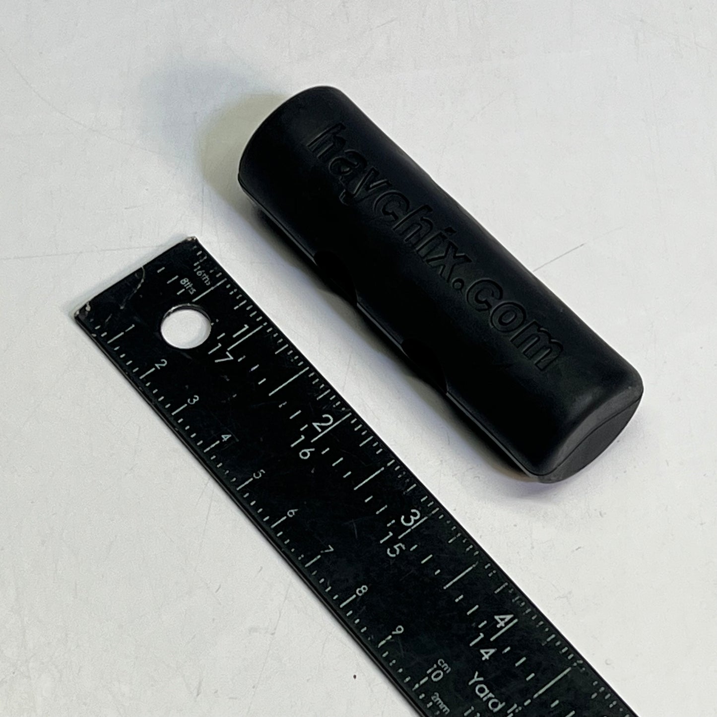 HAY CHIX (5 PACK) Rubberized Hoggle Cinch Rope Handle & Toggle 3.5" Black HC001