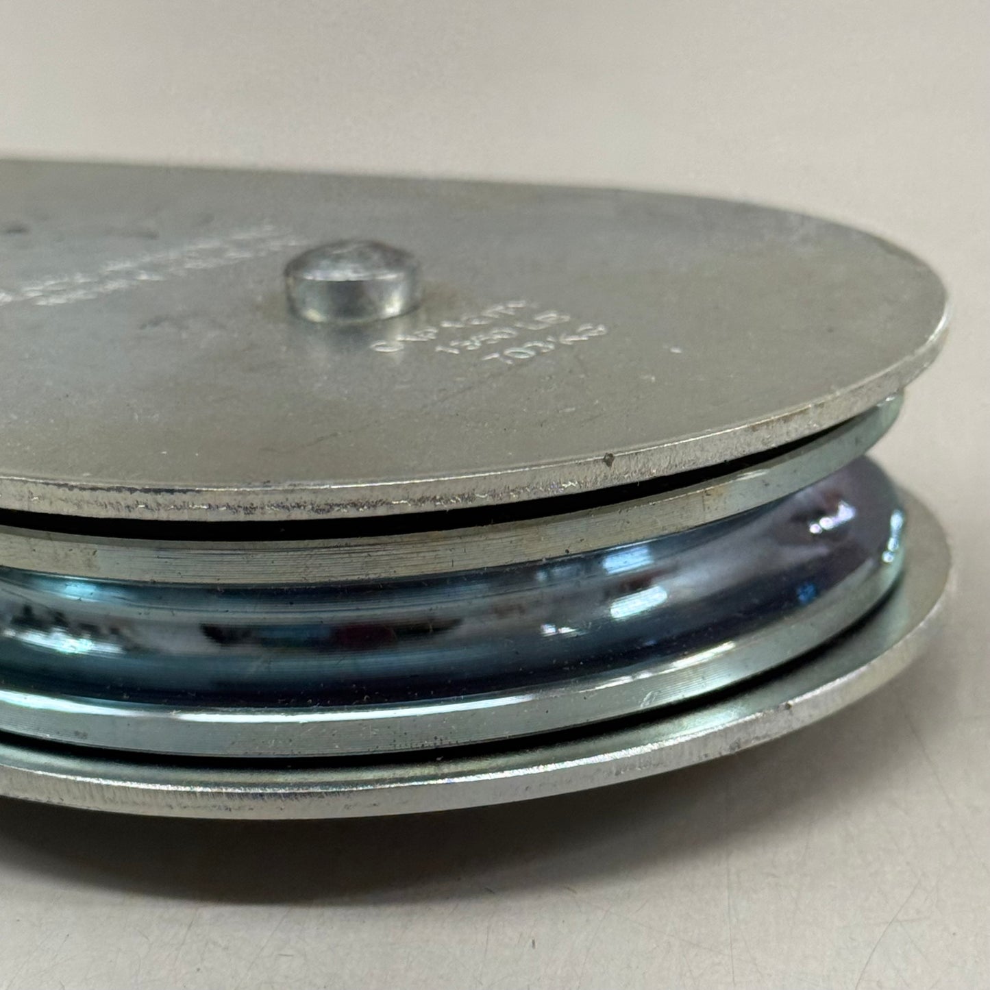 BLOCK DIVISION  1,550 Lbs, Swivel Eye Snatch Block Wire Rope, 5/16 Inch Diameter, Eye, 1-3/16 Inch Inside Diameter, Carbon Steel, Zinc Plated Finish