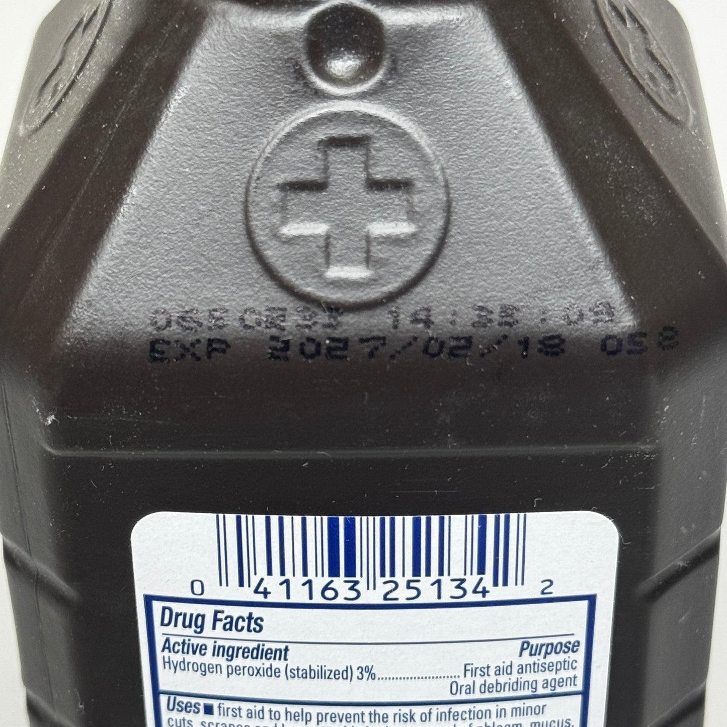 EQUALINE (12 PACK) 3% USP Hydrogen Peroxide Topical Solution 16 fl oz BB 02/27