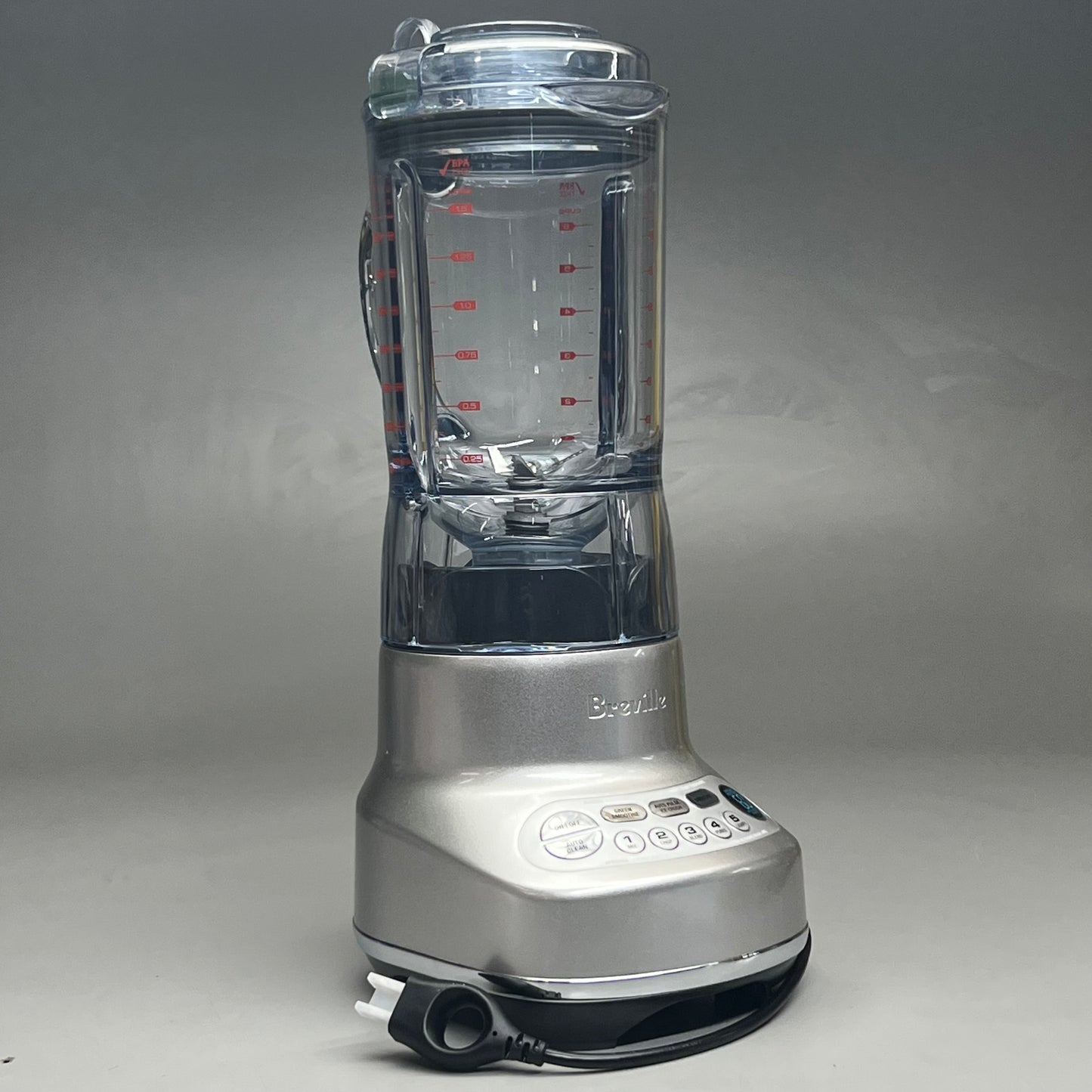 BREVILLE The Fresh & Furious Blender Silver BBL620SIL