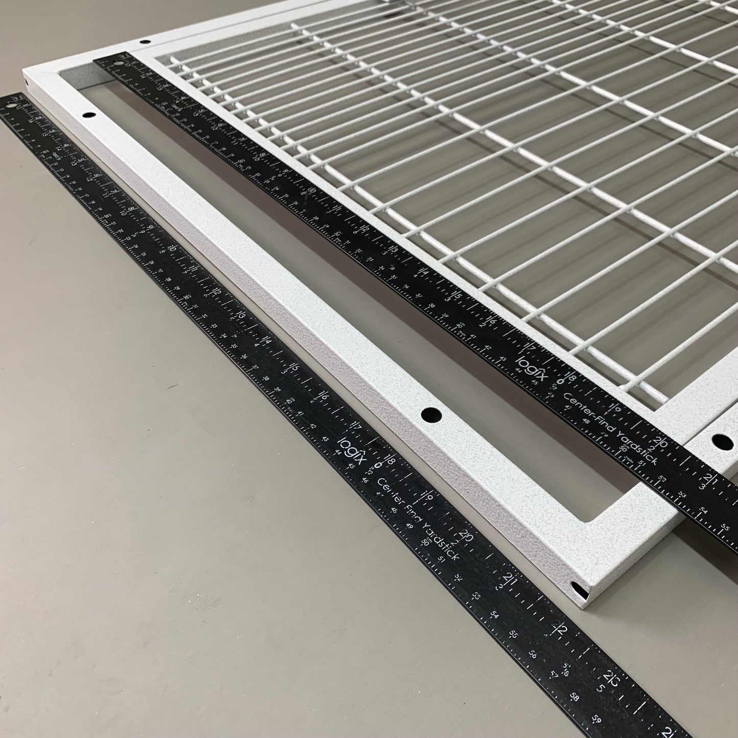 PAW BROTHERS Medium White Modular Cage Without Pans & Grates 21.75" x 29.5" PBP89421