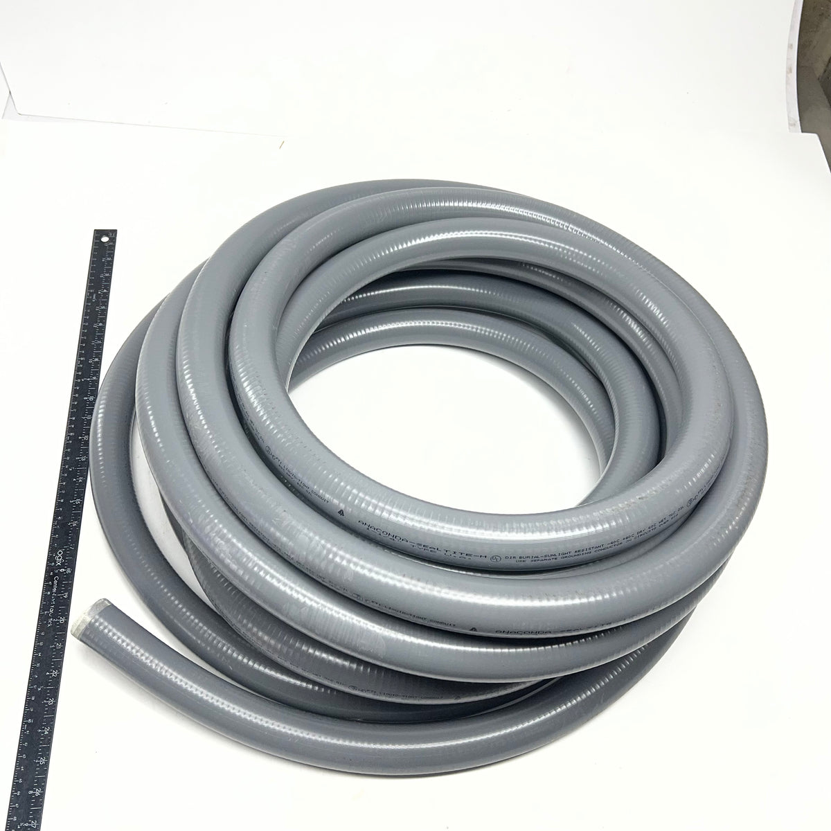 ANACONDA ELECTRICAL Stealtite Thermoplastic Pvc 1-1/4" UA X 50' Grey 034241