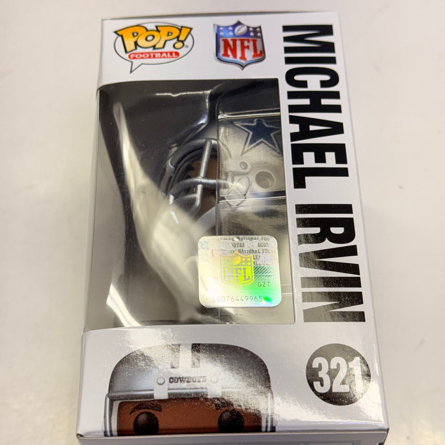 FUNKO POP Michael Irvin Vinyl Figure Cowboys Ages 3+ 321