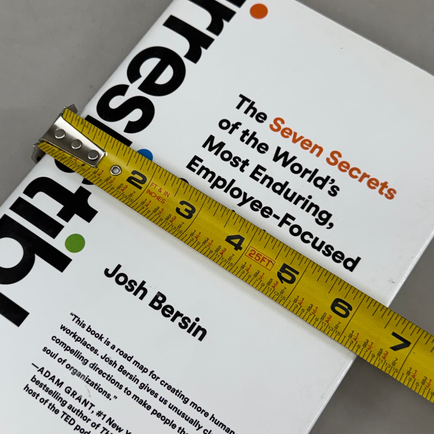 IDEA PRESS PUBLISHING (The Seven Secrets Of The World's Most Enduring, Employee-focused Organizations) Irresistible  Josh Bersin Hardcover