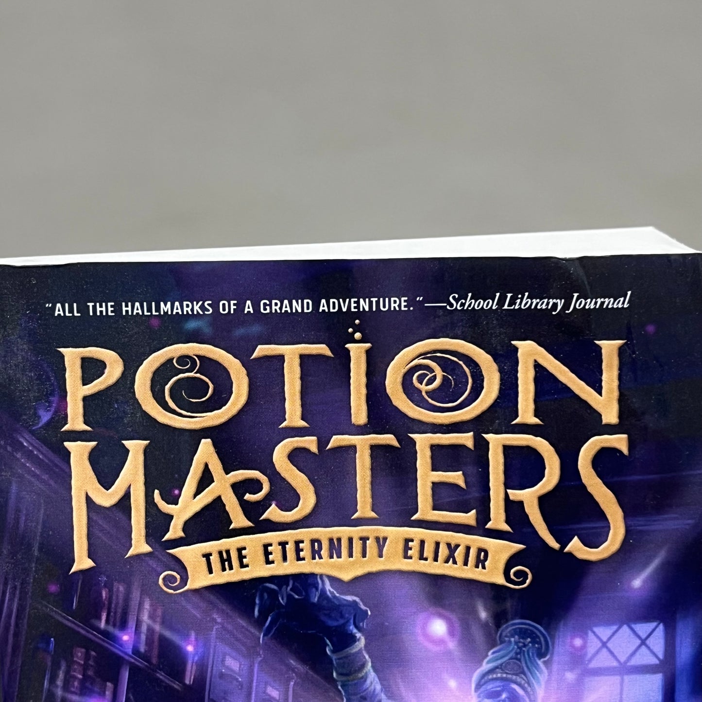 POTION MASTERS The Eternity Elixir by Frank L. Cole 5.5" x 7 3/4" Purple 5206090