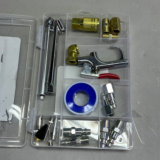 TRU-FLATE 20 Piece Air Accessory Kit For Tank-Mounted Air Compressor 41-225