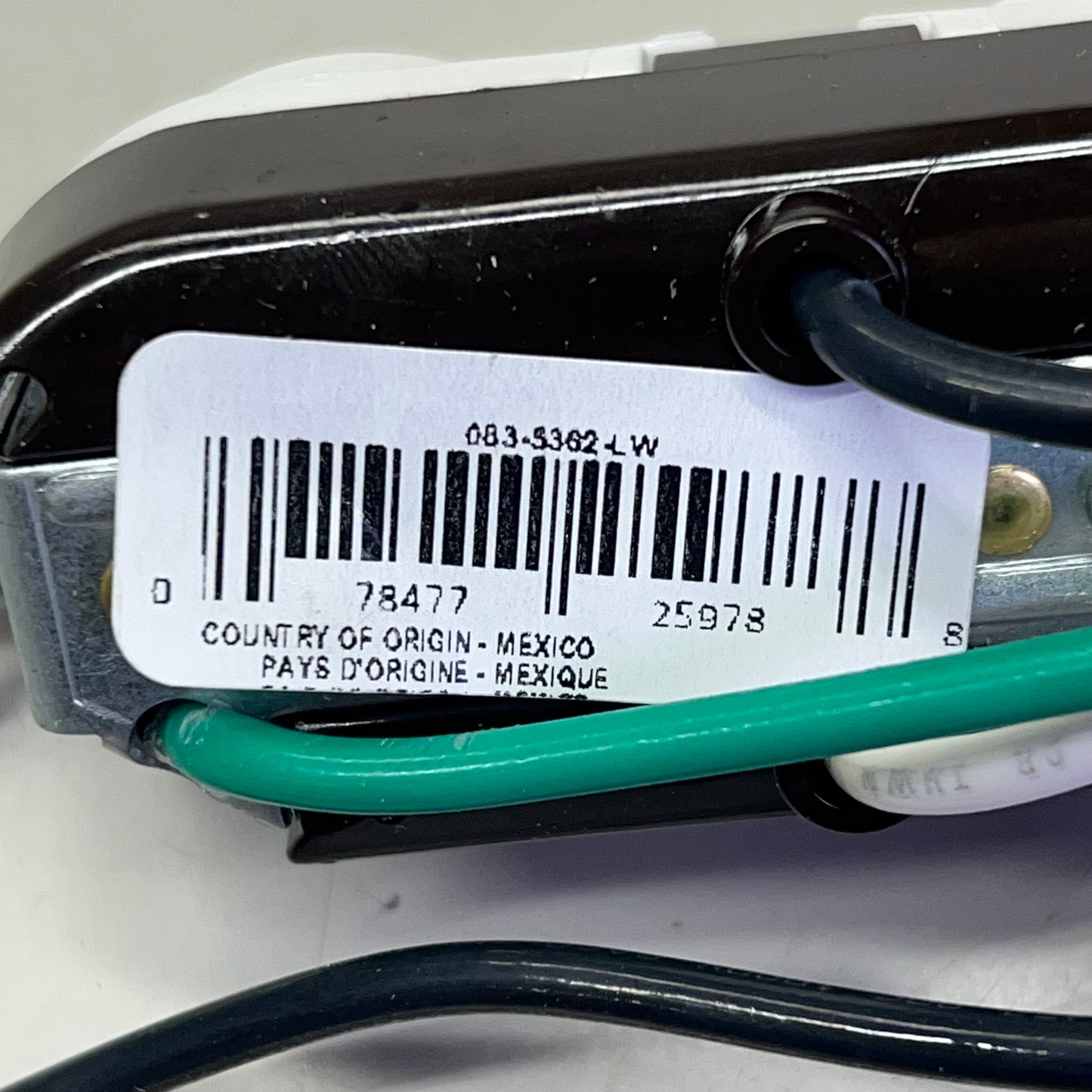 LEVITON (2 PACK) Duplex Receptacle/Outlet Industrial Grade 20 Amp White 5362-LW