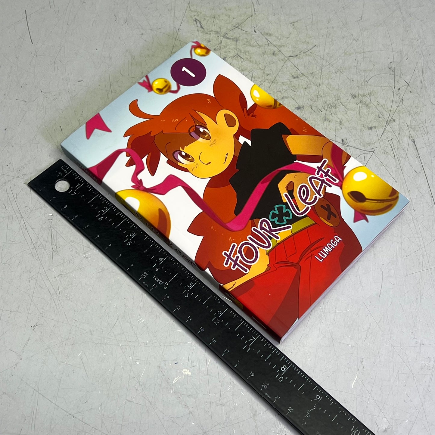 LUMAGA FOUR X LEAF Part 1 Comic Paperback W/ Stickers (2024 PRINTED) Fantasy